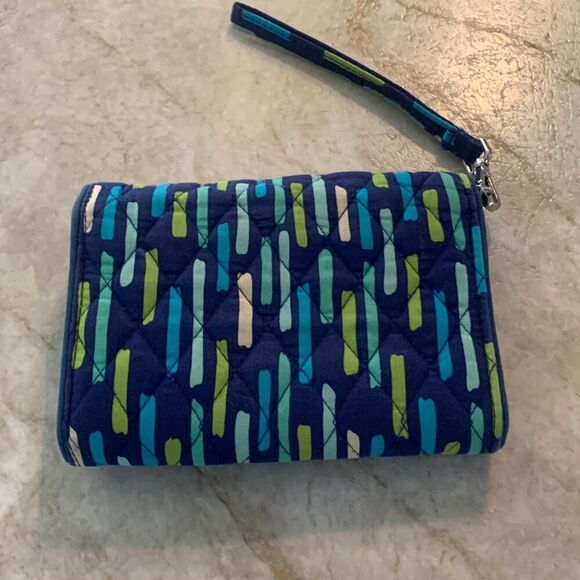 Vera Bradley Blue Clasp Wallet - Picture 5 of 5